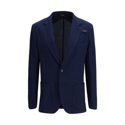 Brioni Zwarte Zijden Blazer