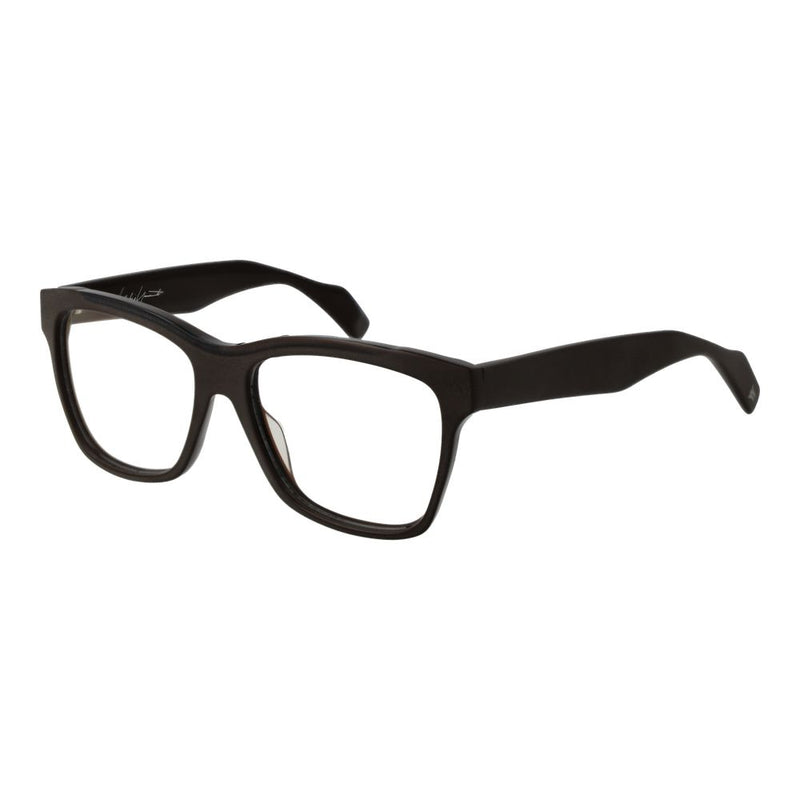 Yohji Yamamoto Brown Plastic Glasses (Frames) - Unisex Rectangle Style