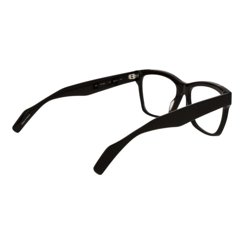 Yohji Yamamoto Brown Plastic Glasses (Frames) - Unisex Rectangle Style
