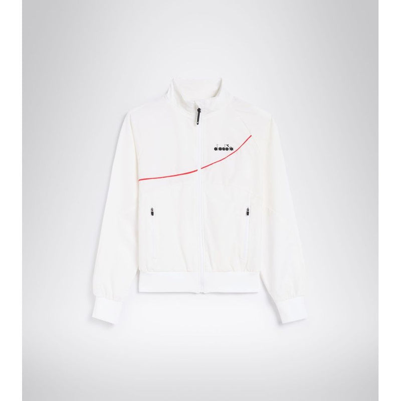 Diadora White Polyamide Shell Jacket - Women's Windbreaker