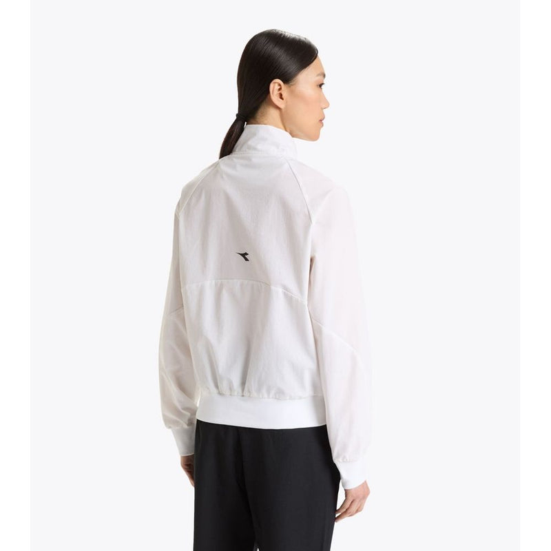 Diadora White Polyamide Shell Jacket - Women's Windbreaker
