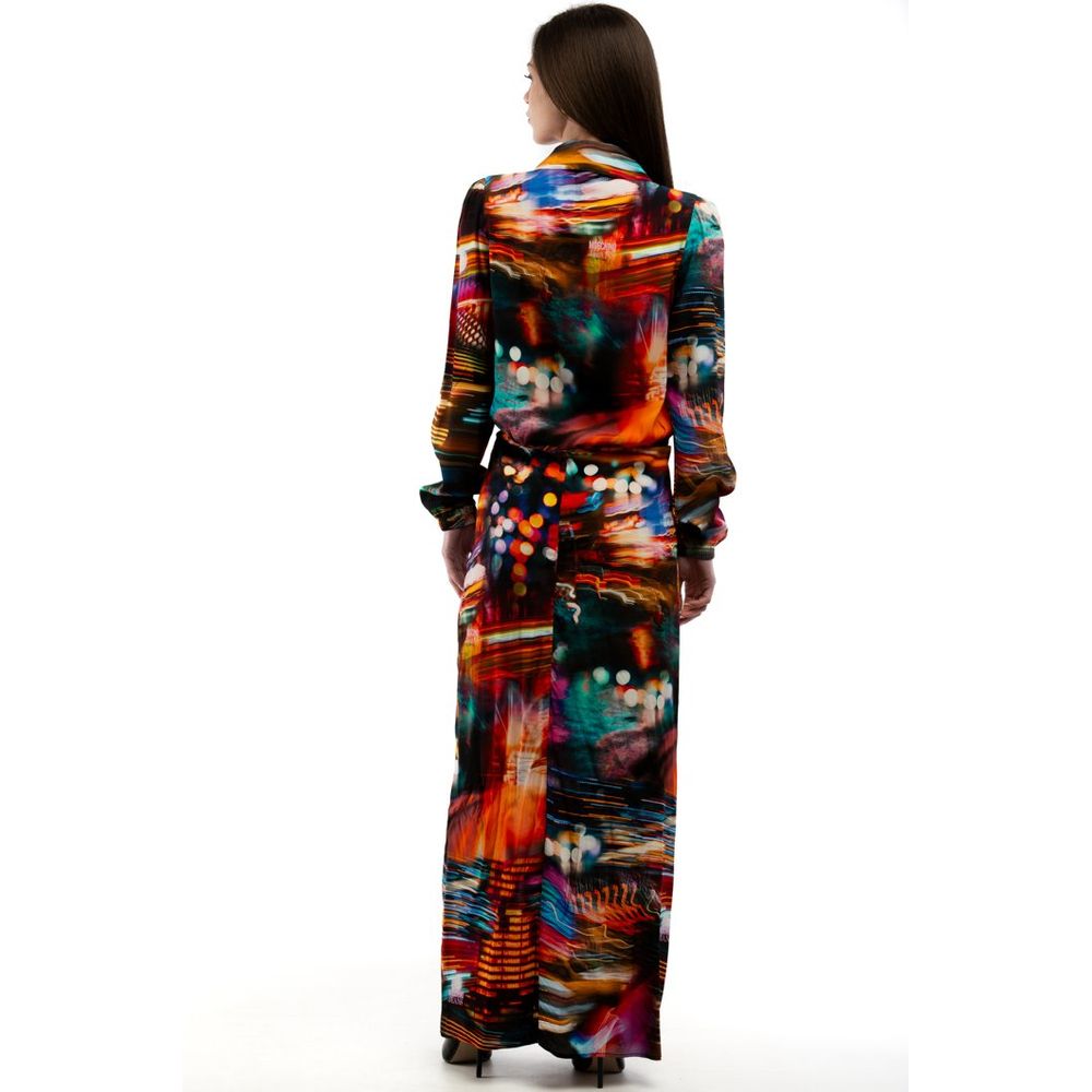 Moschino Multicolor Viscose Casual Dress for Women