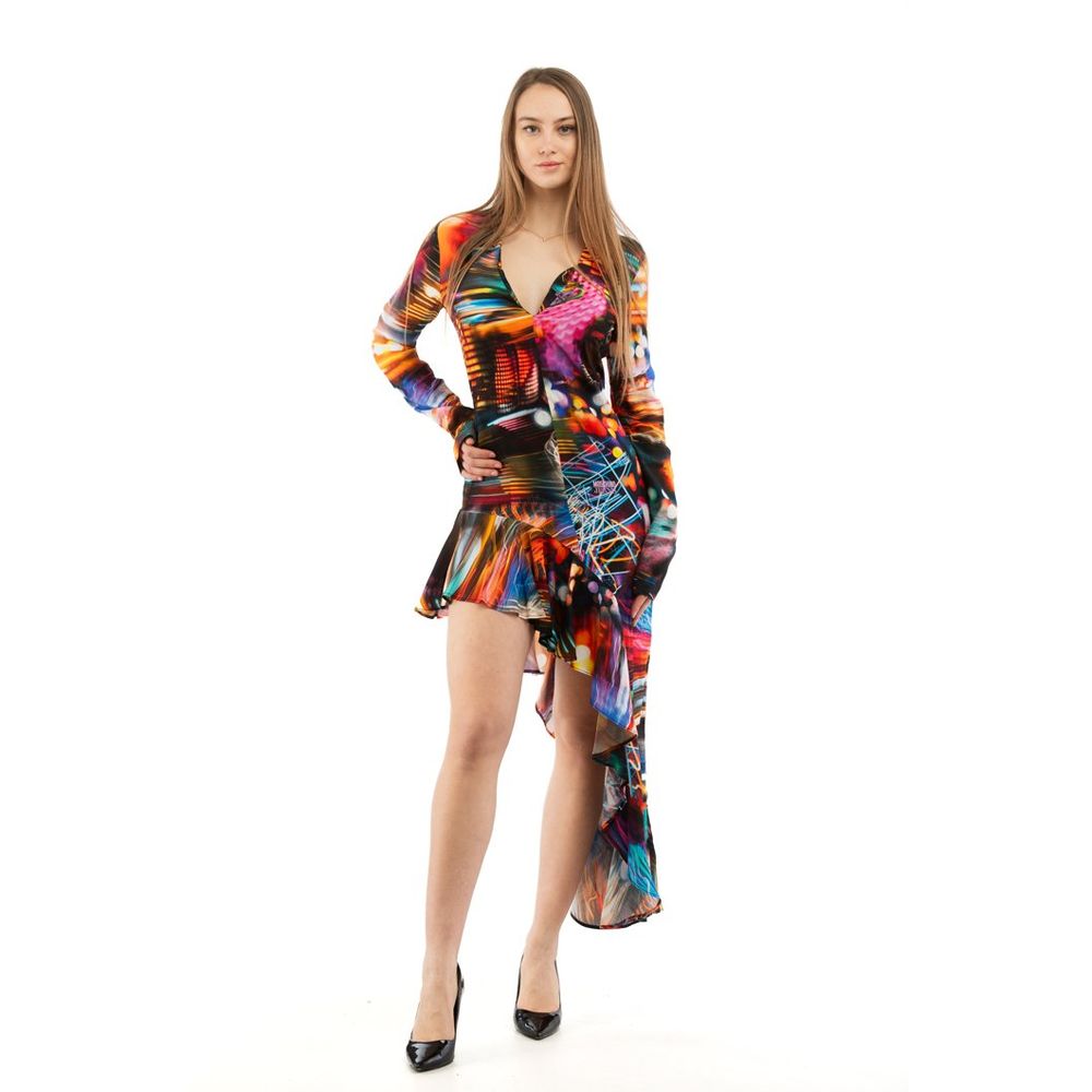 Moschino Multicolor Viscose Casual Dress for Women