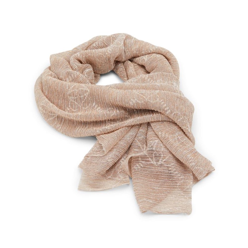 ALDO Rose Gold Polyacrylic Scarf - Luxurious Accessory