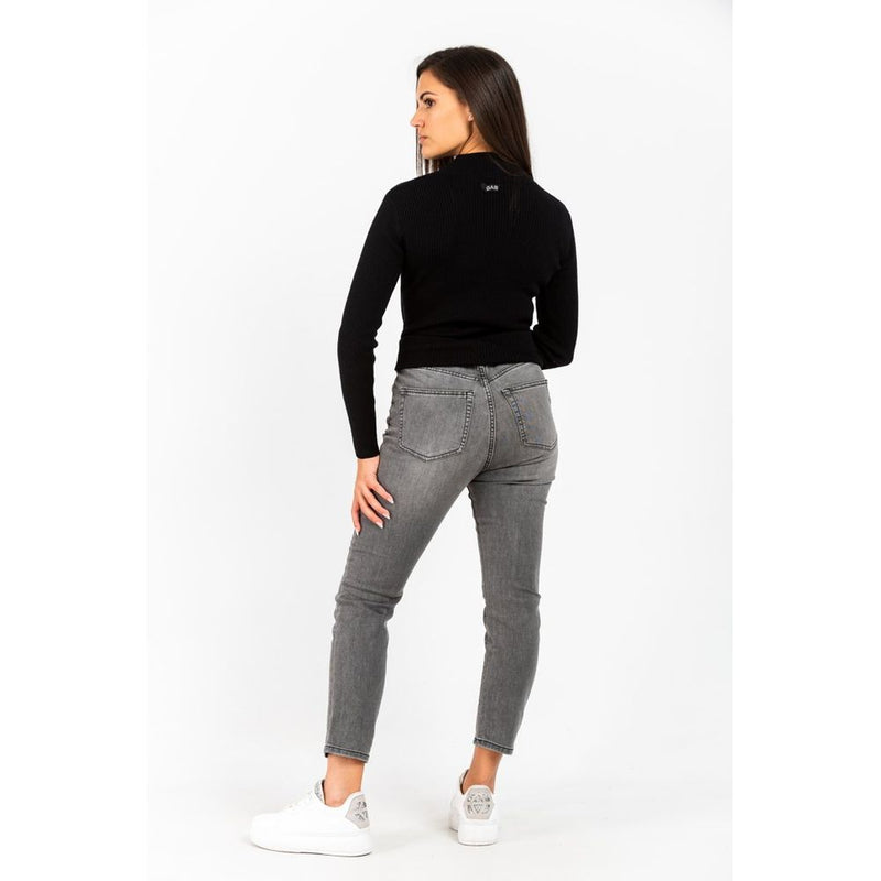 Gas Gray Cotton Jeans Denim for Women