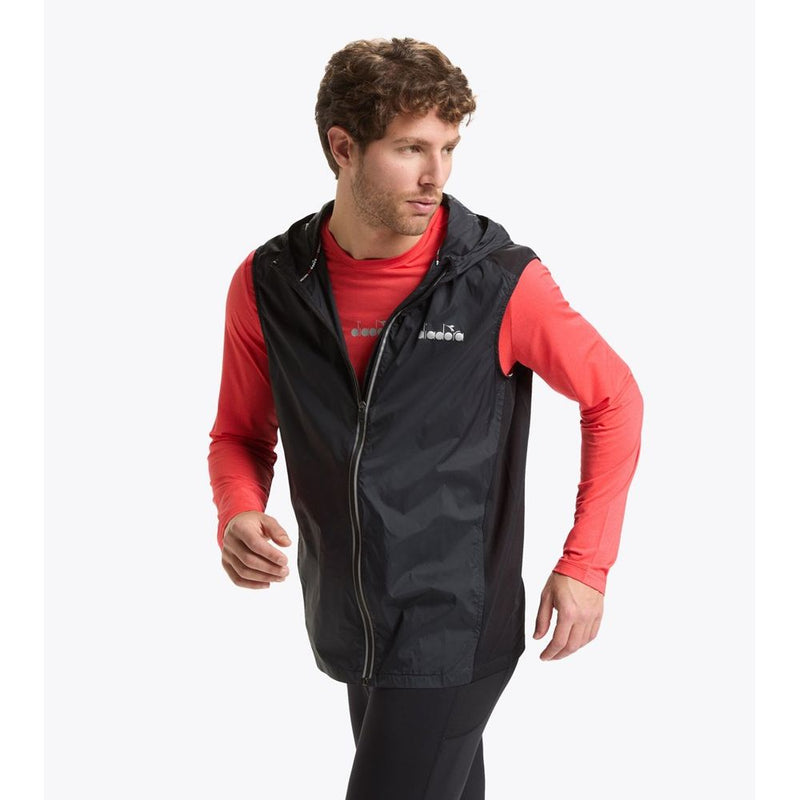 Diadora Bicolor Polyamide Waistcoat for Men