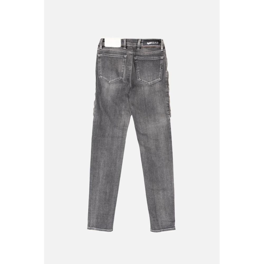 Gas Gray Cotton Jeans Denim for Women