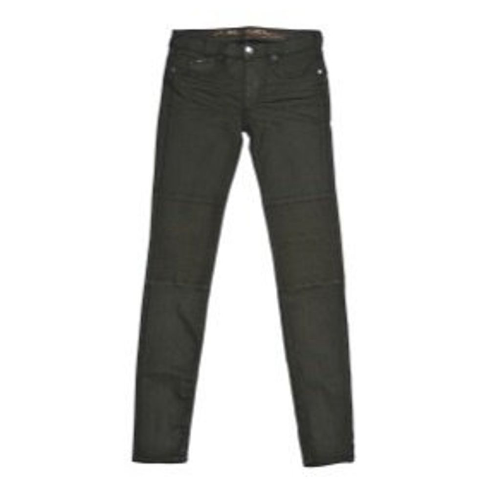 Gas Elmwood Brown Cotton Jeans for Women
