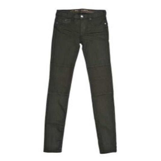 Gas Elmwood Brown Cotton Jeans for Women