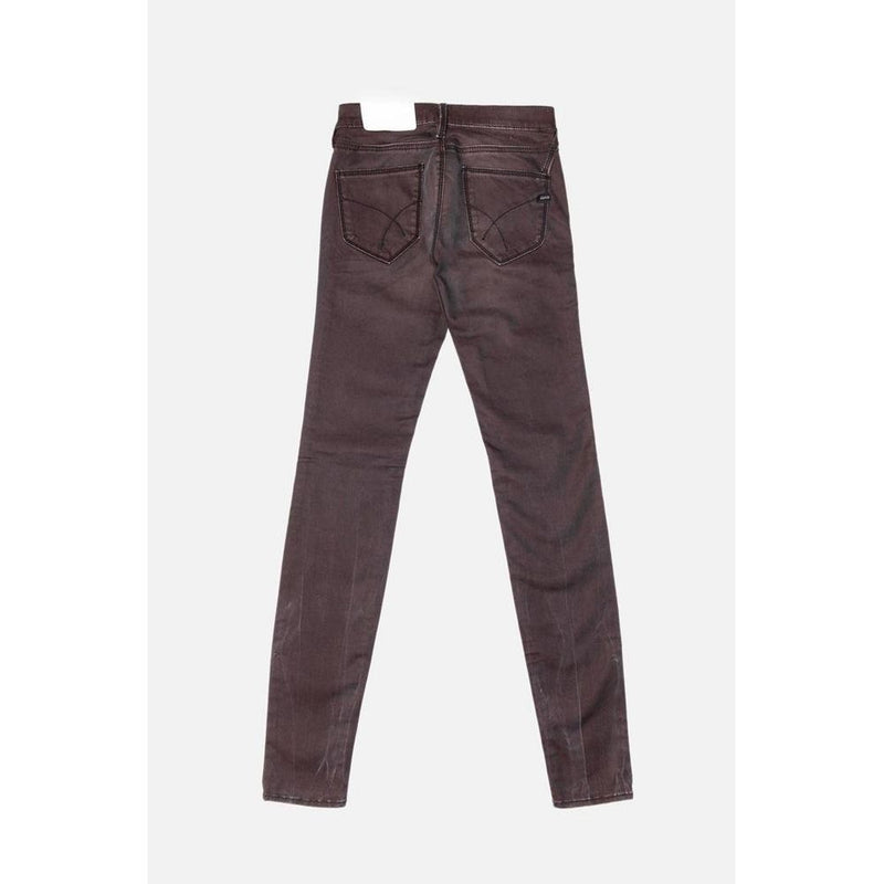 Gas BORDEAU Multicolor Cotton Slim Fit Jeans for Women