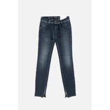 Gas Blue Cotton Jeans Denim for Women