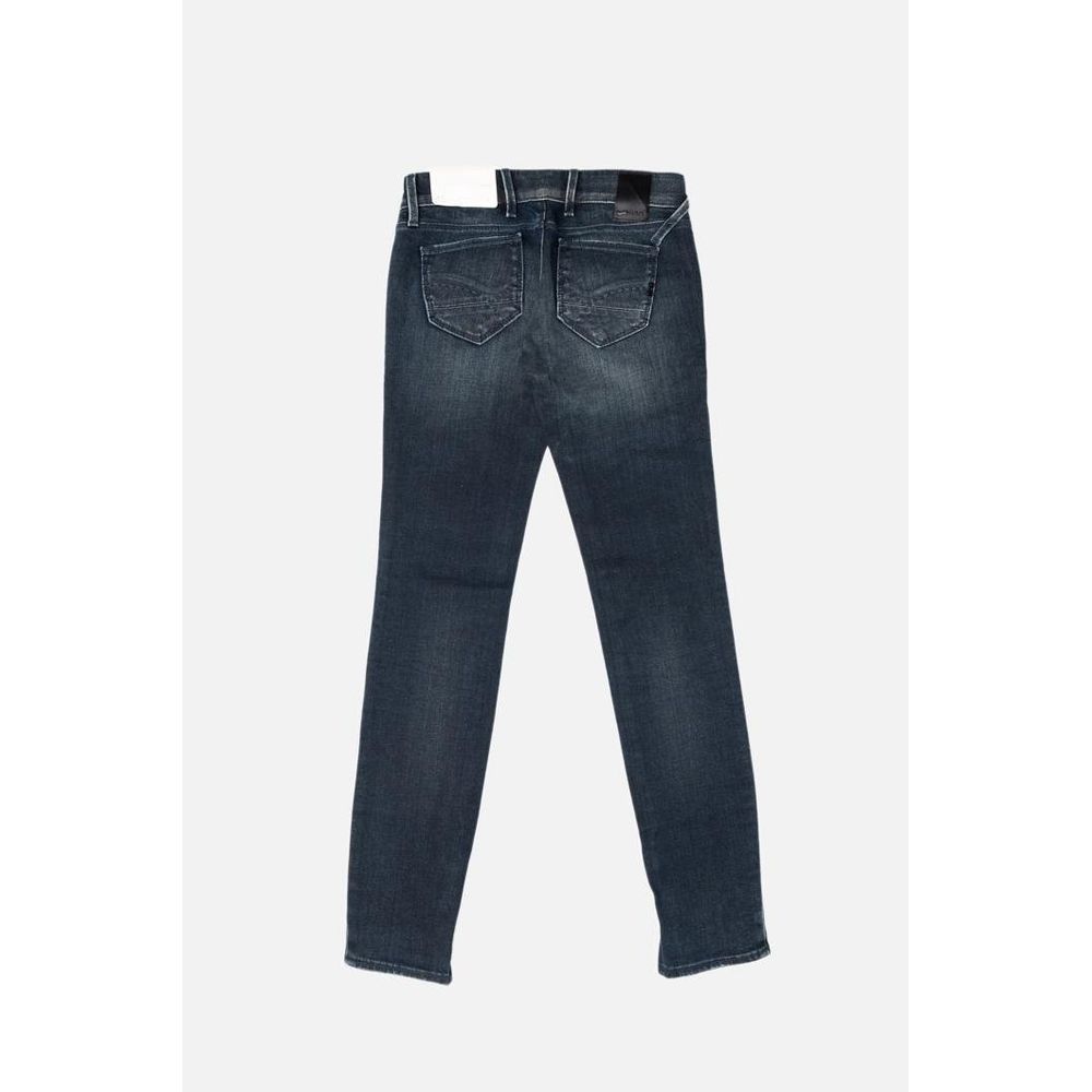 Gas Blue Cotton Jeans Denim for Women