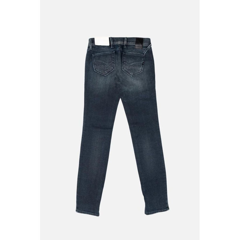 Gas Blue Cotton Jeans Denim - Chic & Comfortable Style