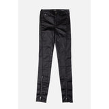 Gas Black Cotton Skinny Jeans for Women