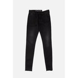 Gas Black Cotton Skinny Jeans for Women