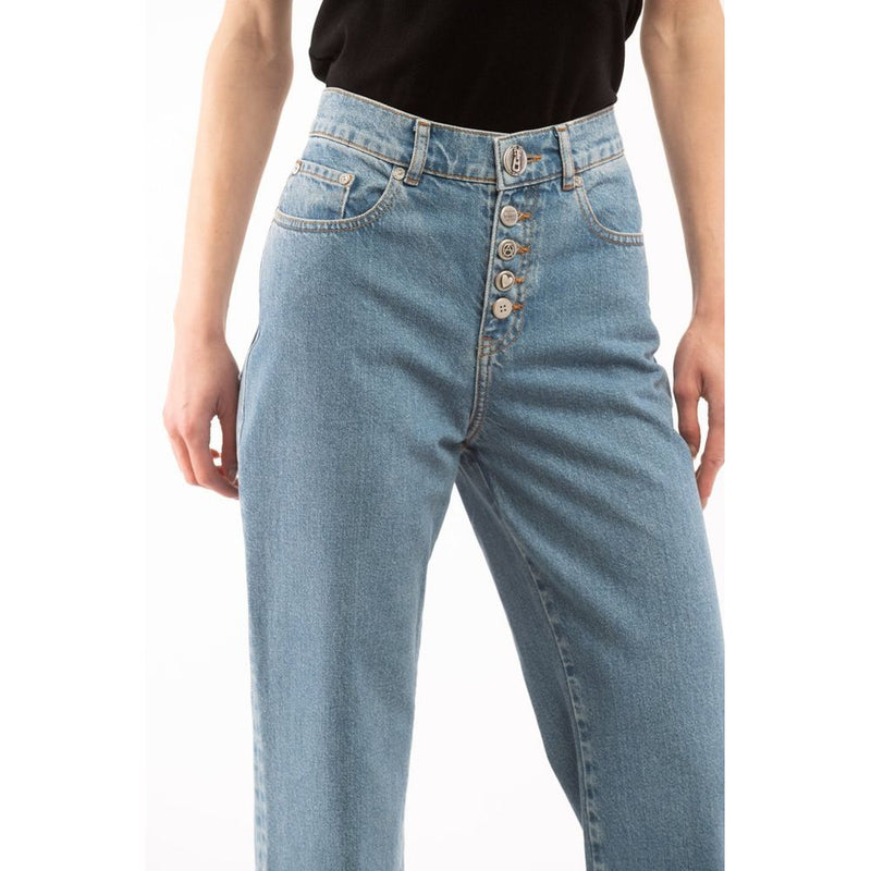 Moschino Multicolor Cotton Jeans Denim - Striking Style for Women