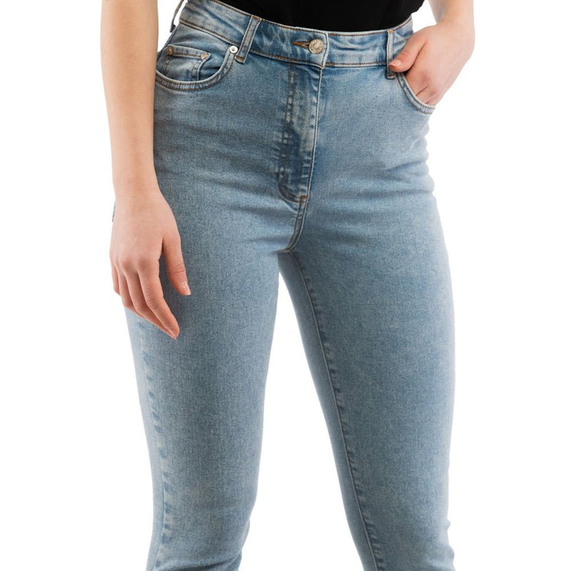 Moschino Multicolor Cotton Skinny Jeans for Women