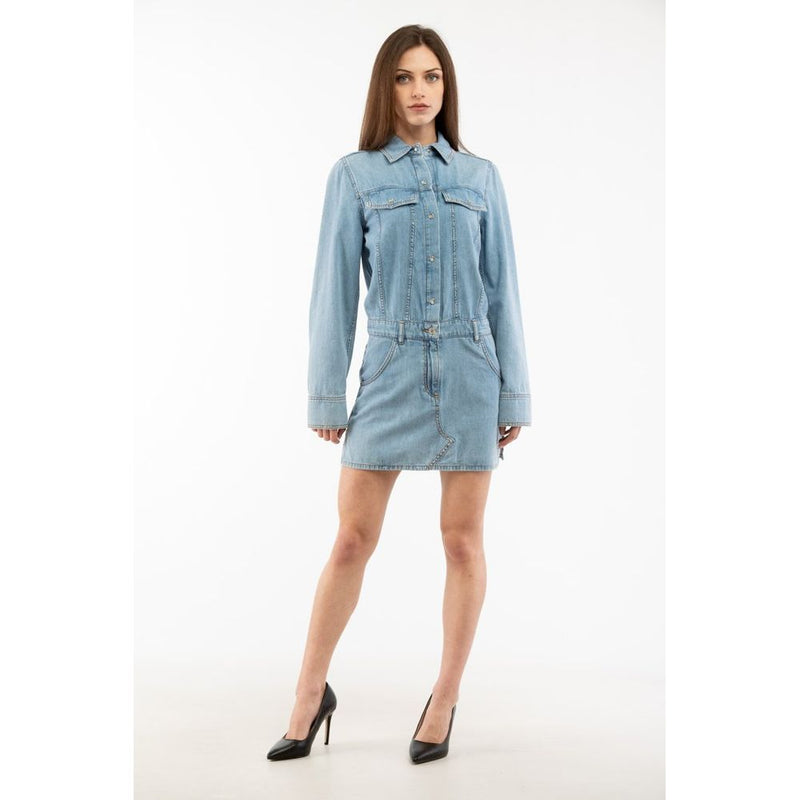 Moschino Multicolor Cotton Casual Dress - Bold Fashion Statement
