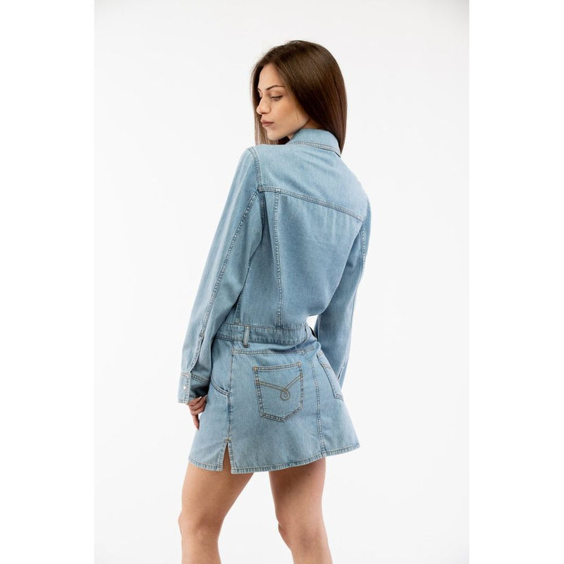 Moschino Multicolor Cotton Casual Dress - Bold Fashion Statement