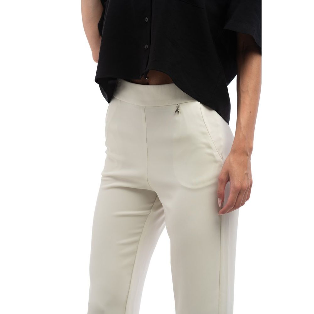 Patrizia Pepe Gray Polyester Casual Pants for Women