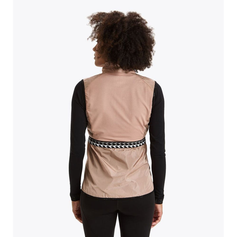 Diadora Mahogany Rose Polyamide Waistcoat for Women