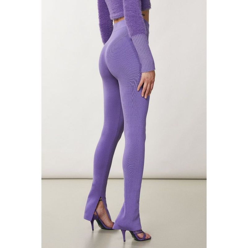 Patrizia Pepe Purple Lyocell Skinny Pants for Women