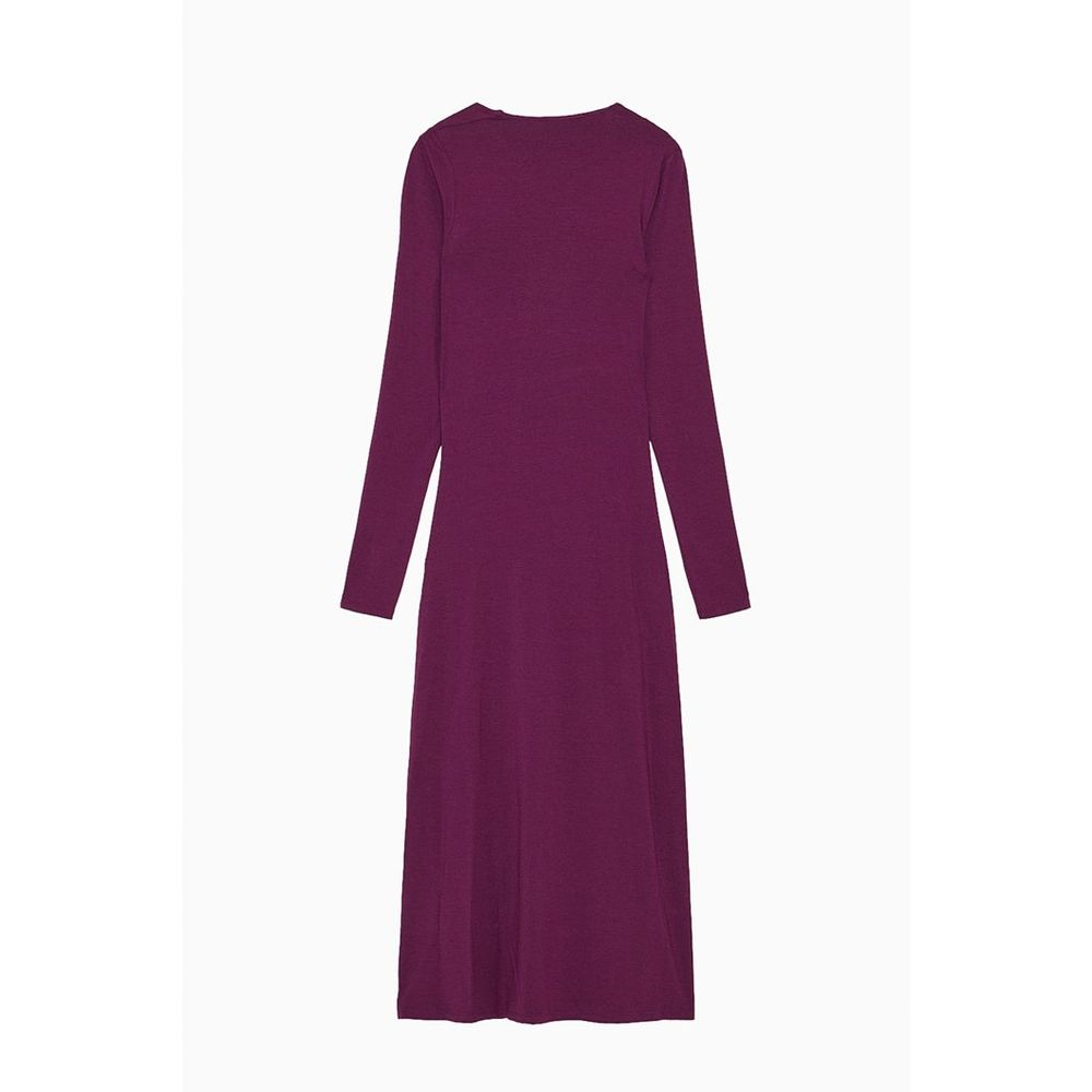 Robe décontractée Patrizia Pepe violette en viscose