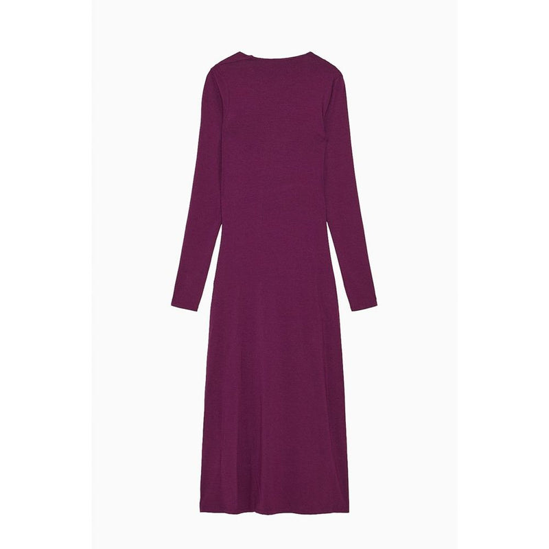 Patrizia Pepe Purple Viscose Casual Dress