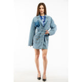 Moschino Multicolor Cotton Denim Jacket for Women