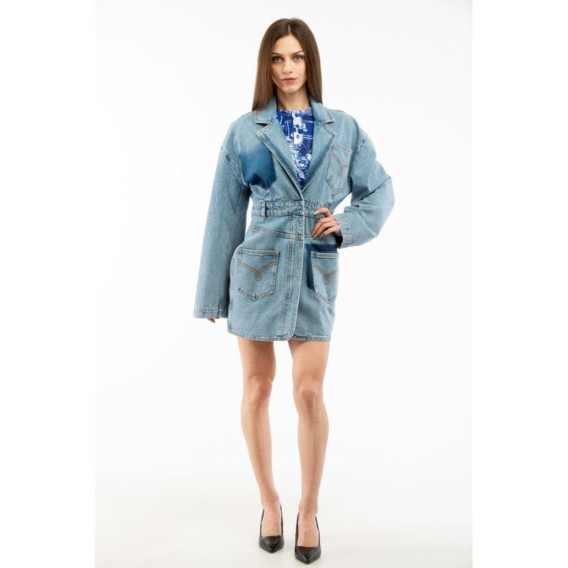 Moschino Multicolor Cotton Denim Jacket - Chic Style for Women