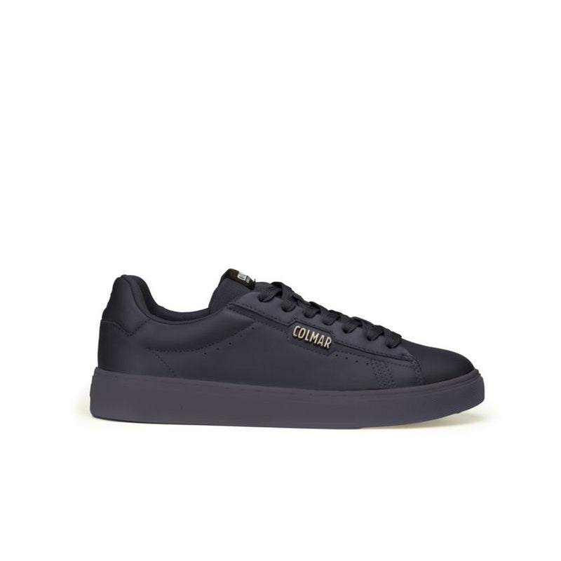 Colmar Blue Leather Low Top Sneakers for Men