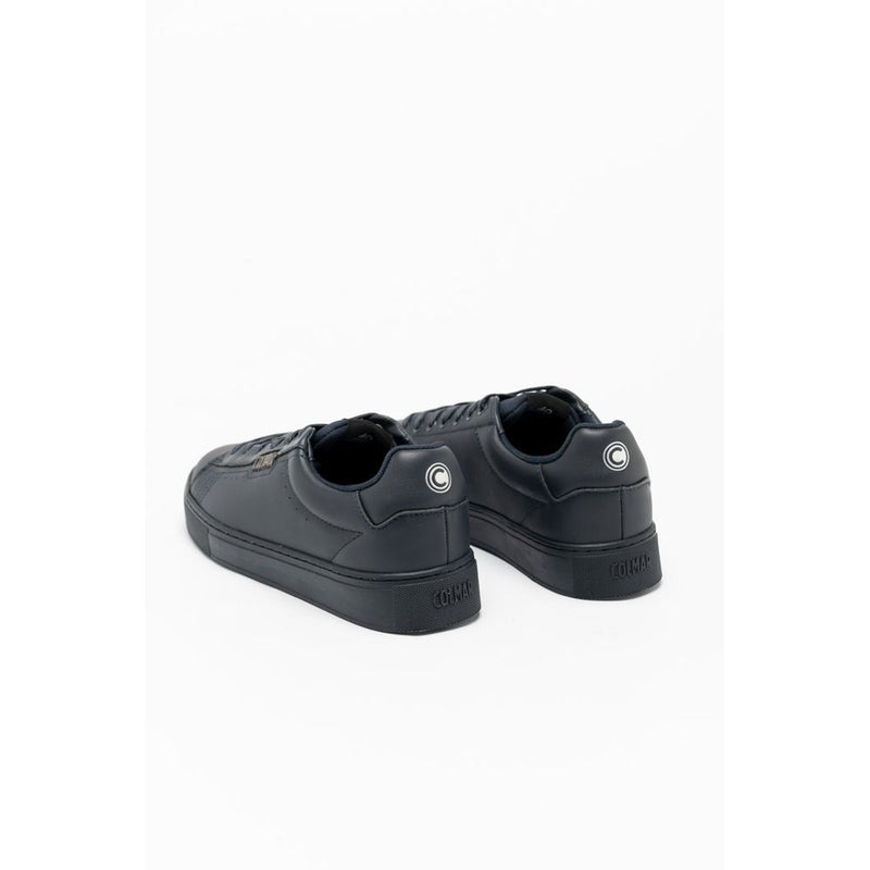 Colmar Blue Leather Low Top Sneakers for Men
