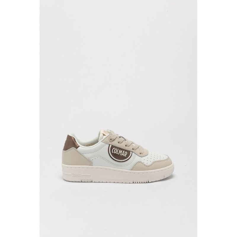 Colmar Bicolor Leather Low Top Sneakers for Women