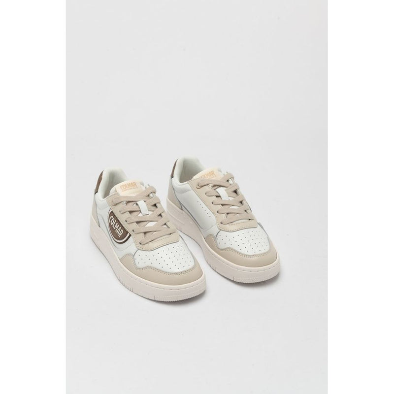 Colmar Bicolor Leather Low Top Sneakers for Women