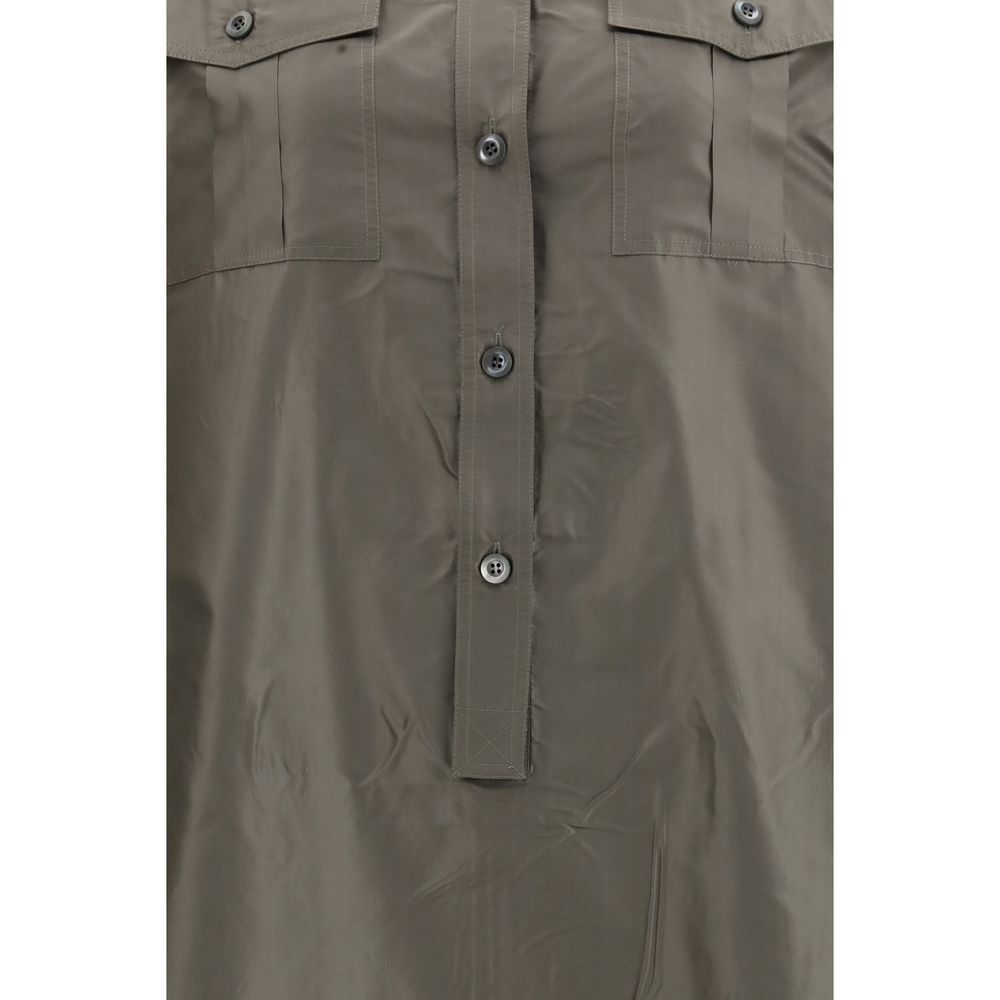 Prada Bicolor Silk Casual Dress - Effortless Elegance