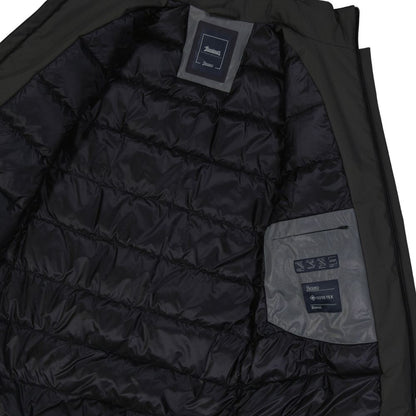 Manteau Herno gris en polyester