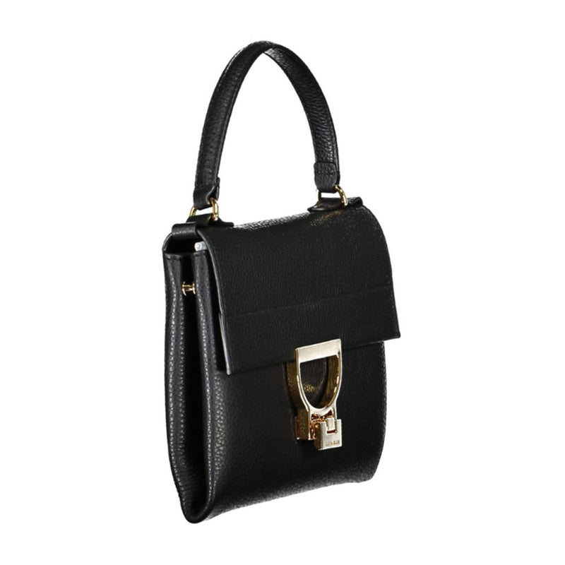 Coccinelle Black Leather Handbag for Women