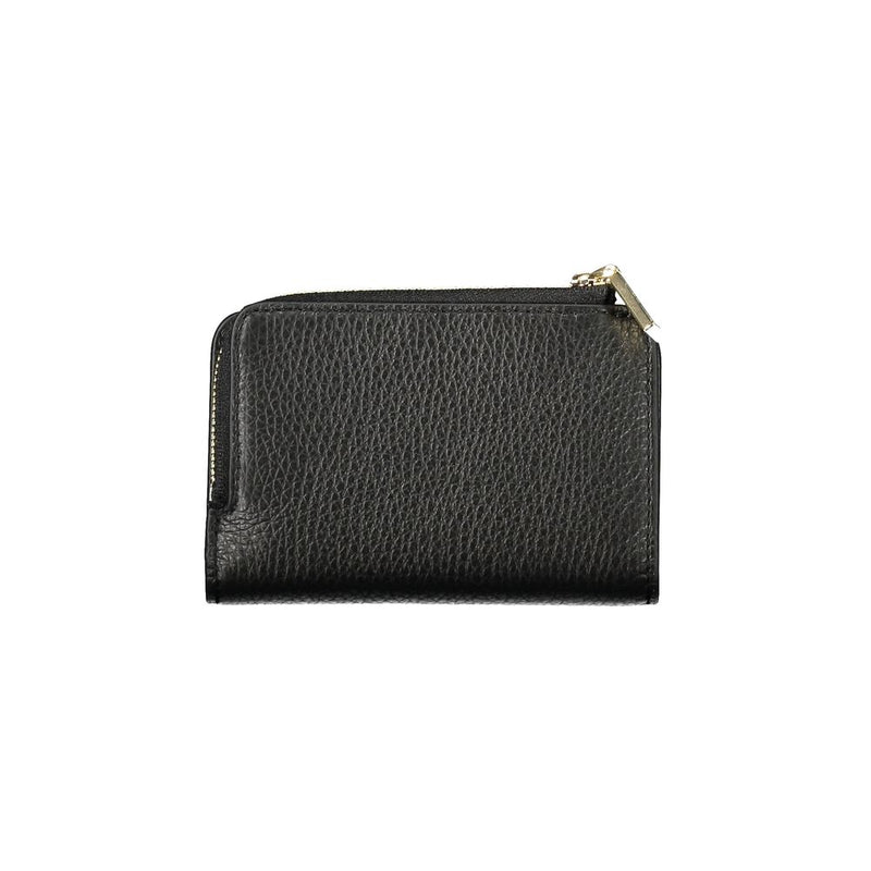 Coccinelle Black Leather Women Wallet - Stylish & Functional