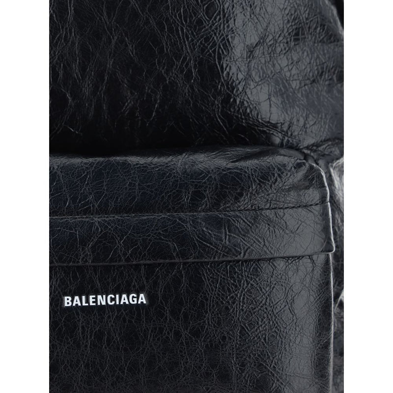 Balenciaga Zwart Kalfsleren Bos Taurus Rugzak