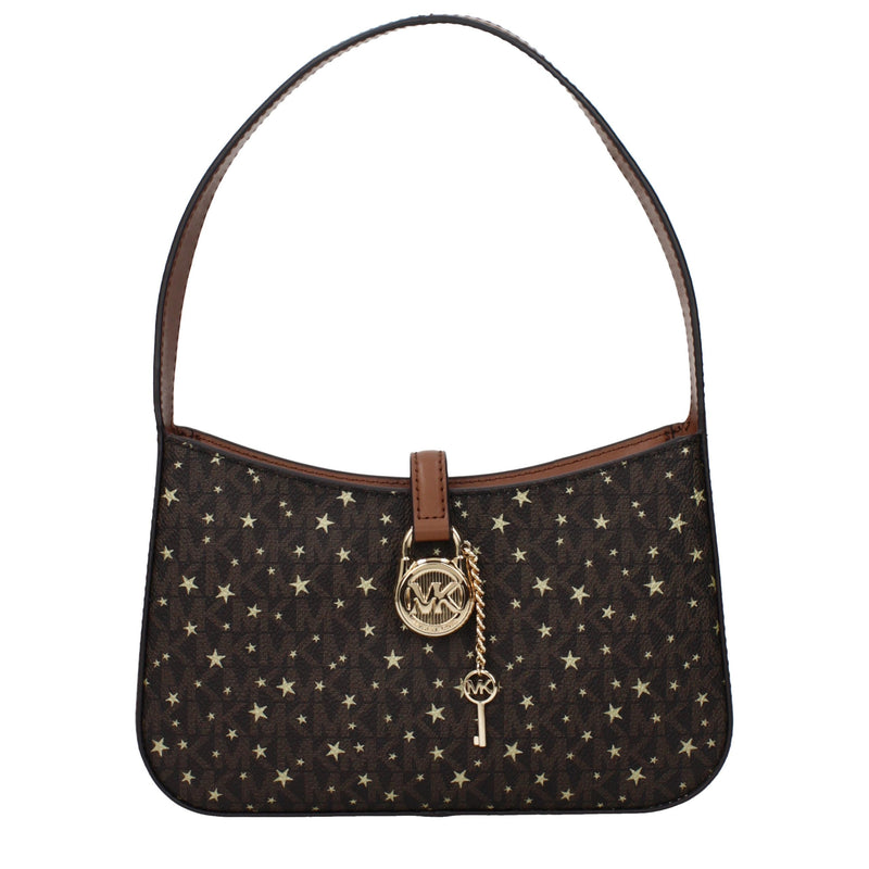 Michael Kors 35F4G1YC1V Brown Fabric Handbag