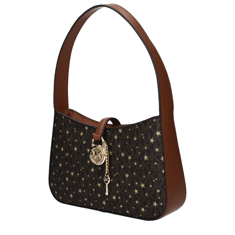 Michael Kors 35F4G1YC1V Brown Fabric Handbag