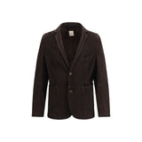 D'amico Brown Suede Jacket for Men - Regular Fit