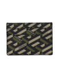 Porte-cartes Versace en tissu noir