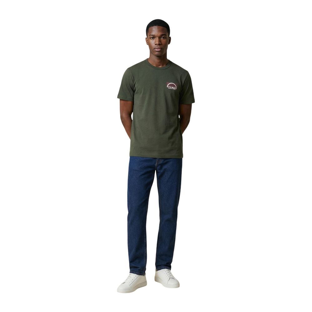 Colmar Originals Green Cotton Sportswear T-Shirt for Men