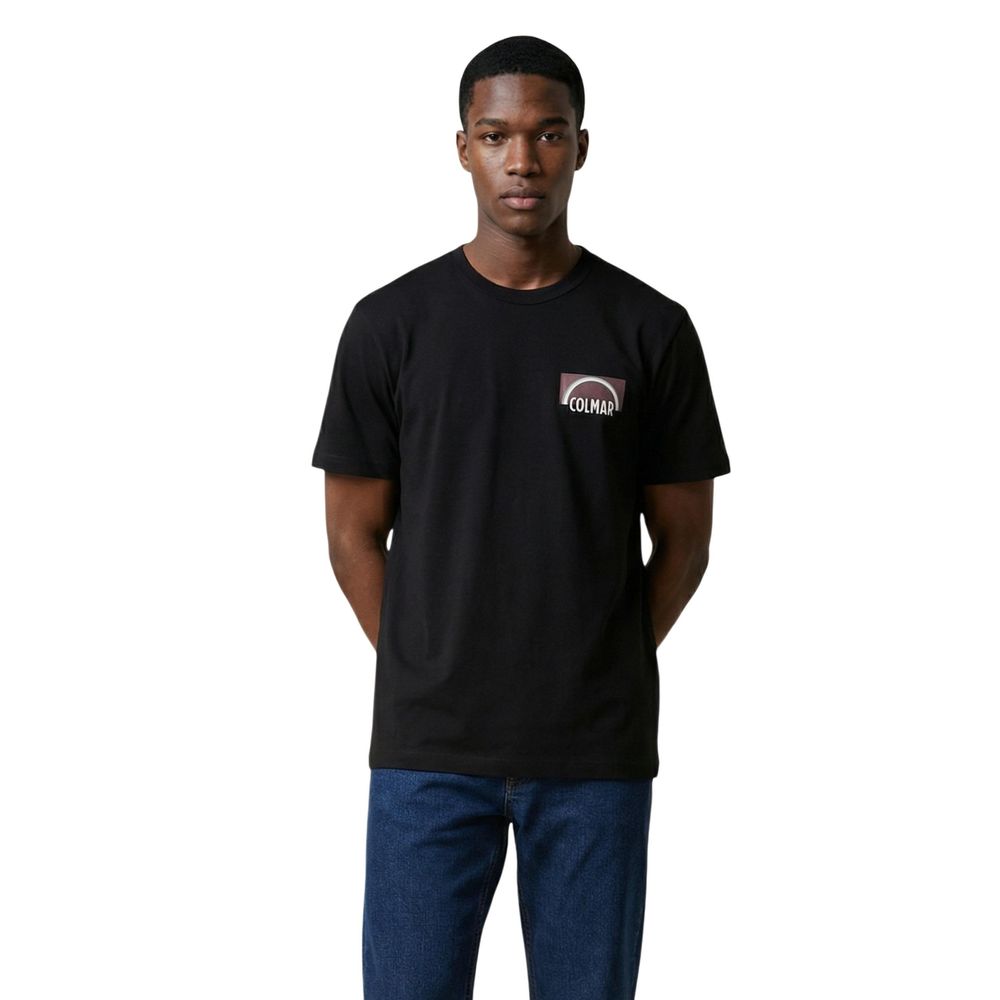 Colmar Originals Black Cotton T-Shirt for Men