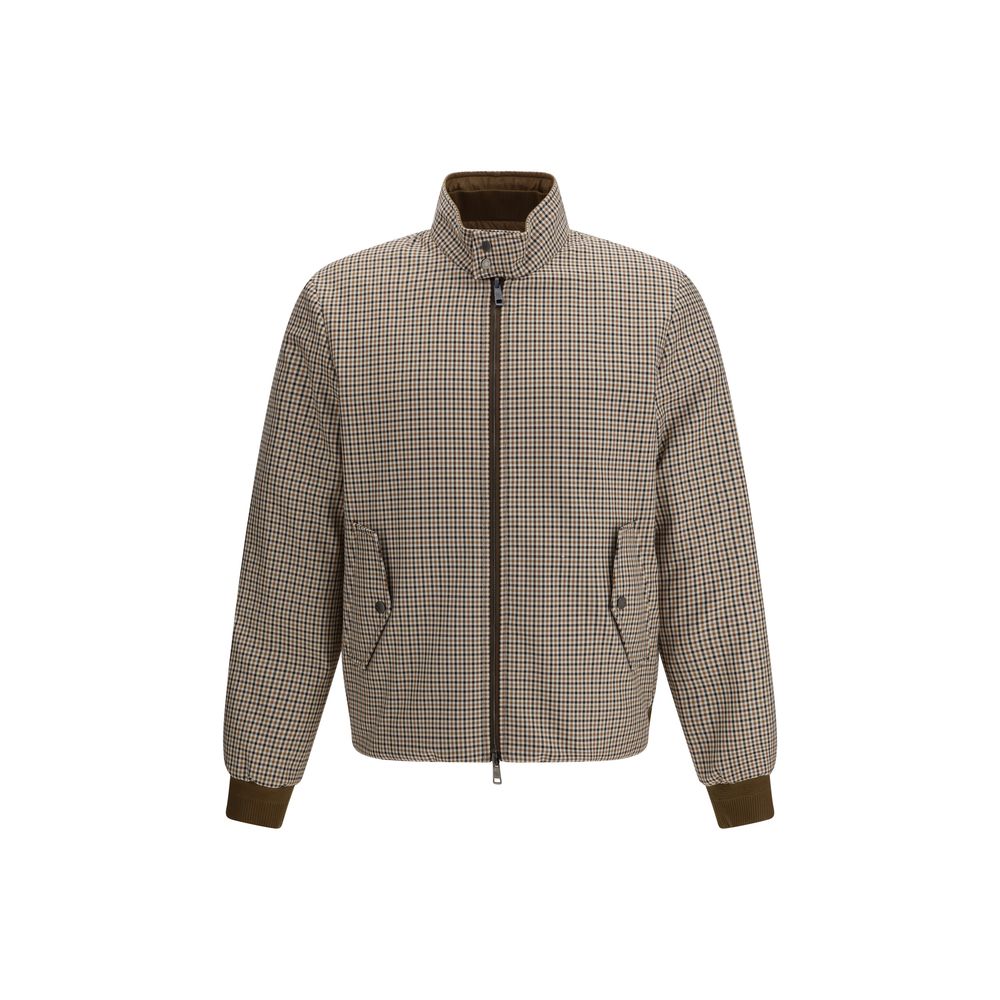 Manteau Moncler en polyester marron