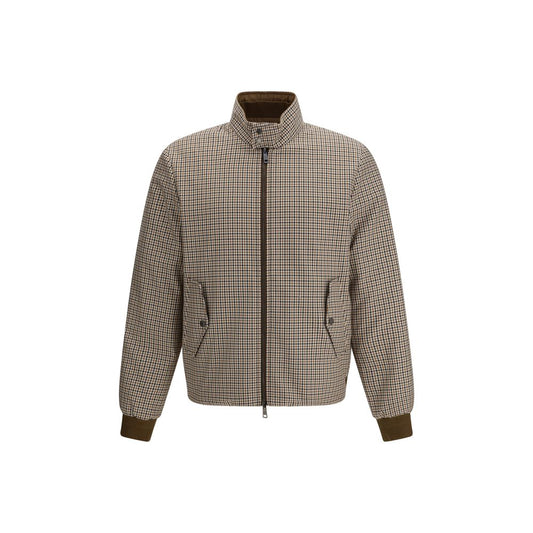 Moncler bruine polyester jas