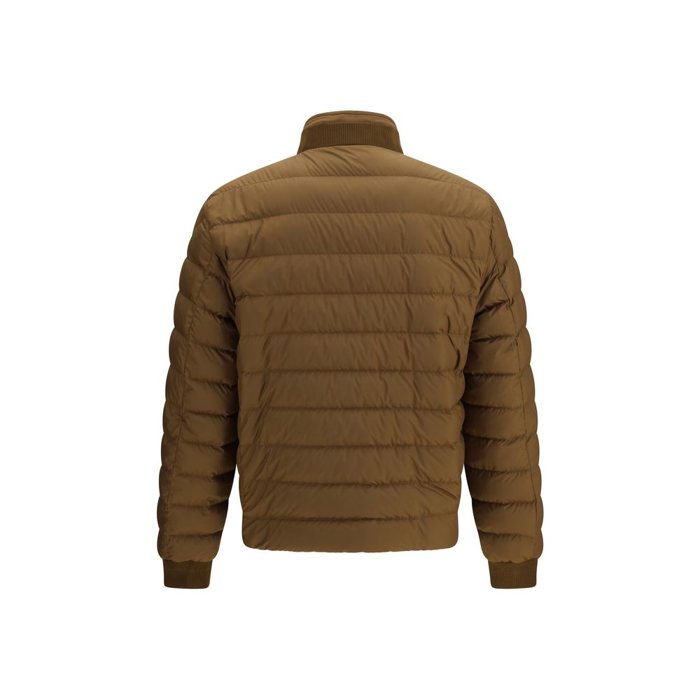 Manteau Moncler en polyester marron