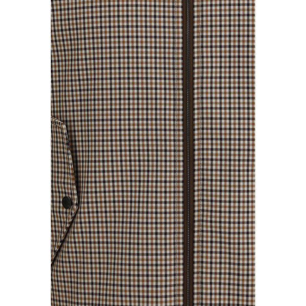 Manteau Moncler en polyester marron