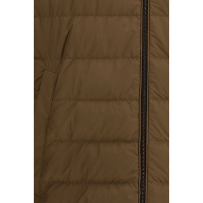 Manteau Moncler en polyester marron